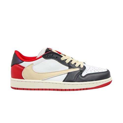 Travis Scott x Air Jordan 1 TS White Black University Red Replica
