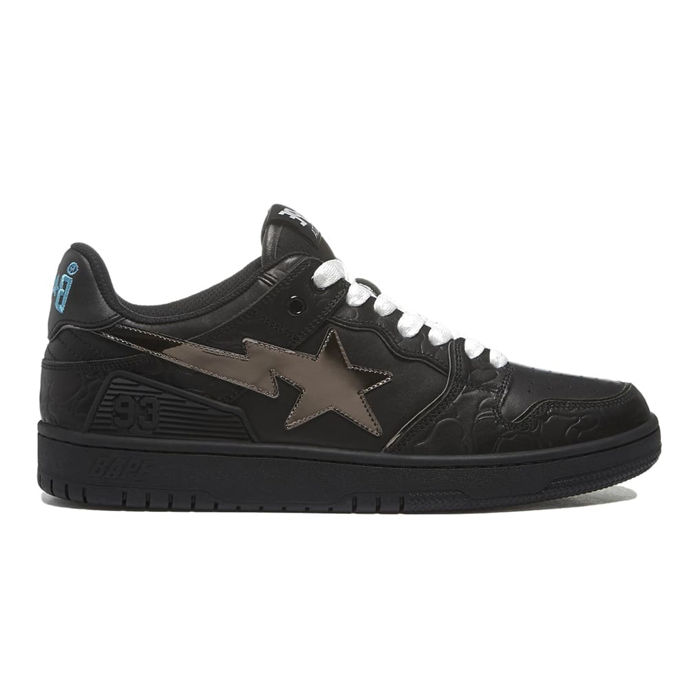 A Bathing Ape Bape Sk8 Sta Black Replica