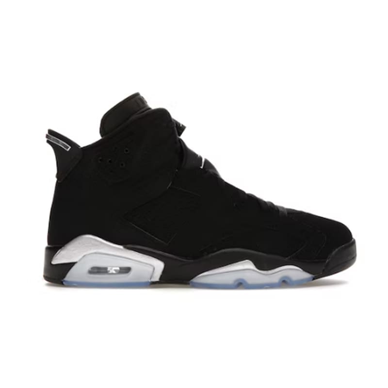 Jordan 6 Retro Chrome Metallic Silver Replica