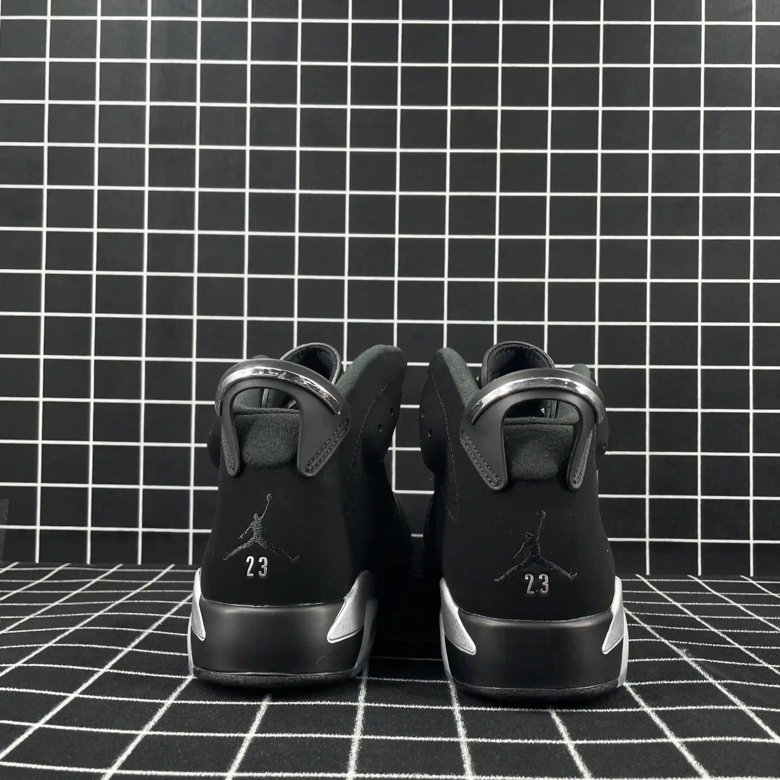 Jordan 6 Retro Chrome Metallic Silver Replica