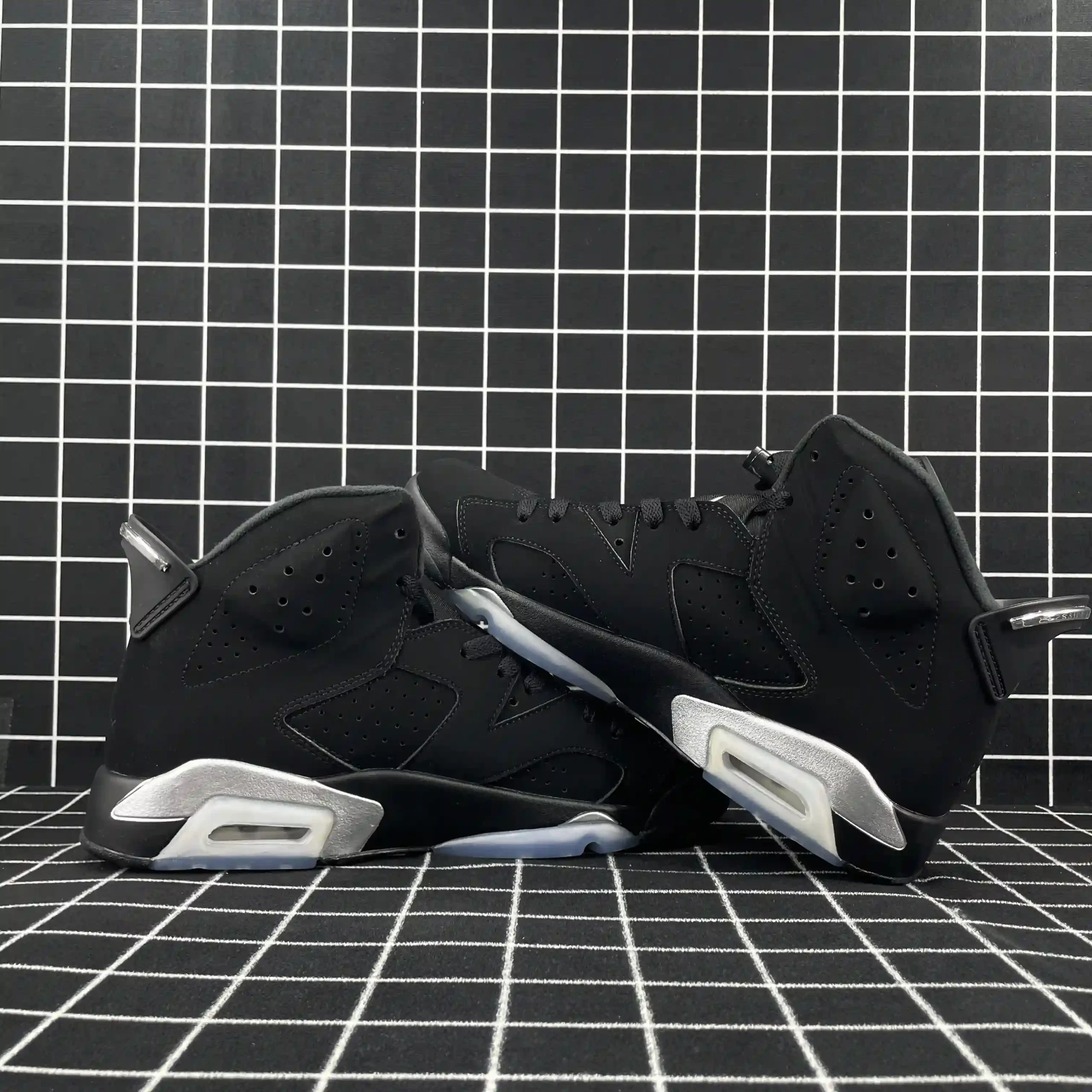 Jordan 6 Retro Chrome Metallic Silver Replica