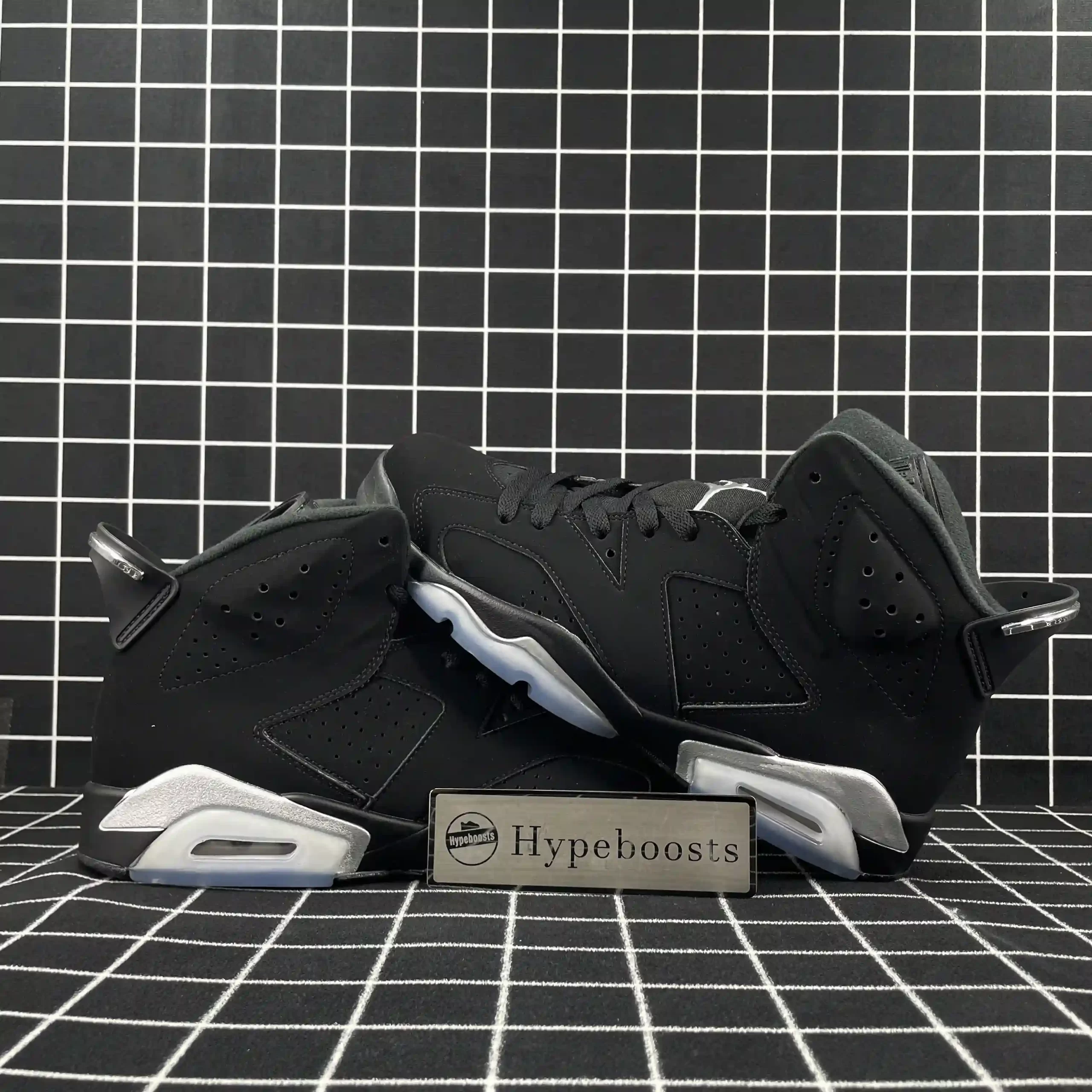 Jordan 6 Retro Chrome Metallic Silver Replica