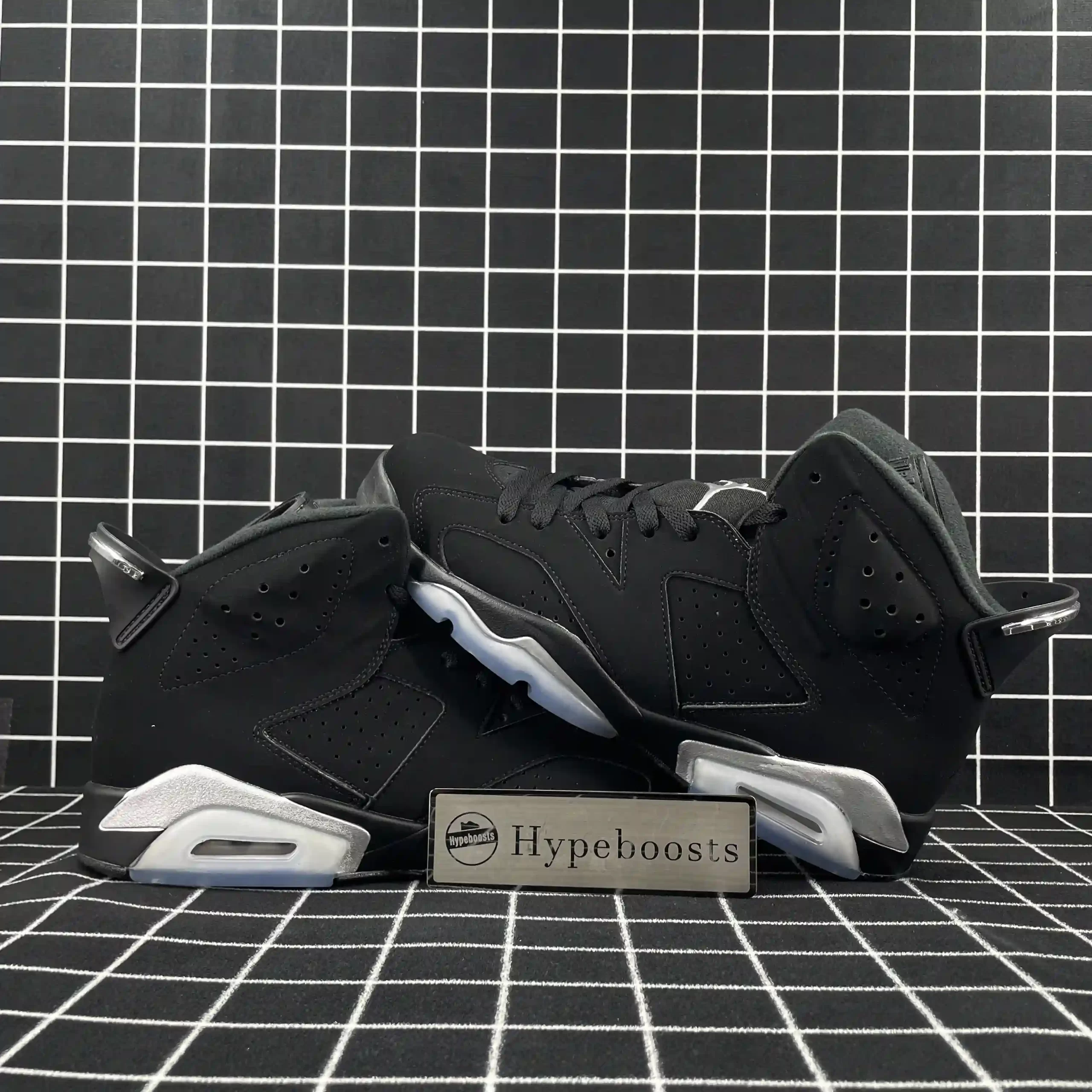 Jordan 6 Retro Chrome Metallic Silver Replica
