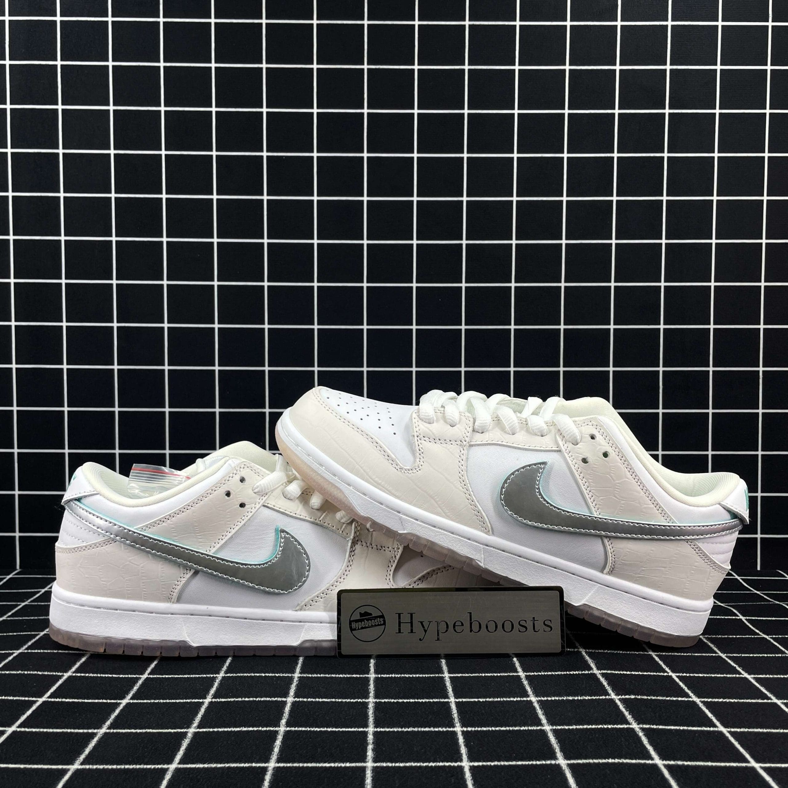 nike sb dunk low diamond S*pply co white diamond replica