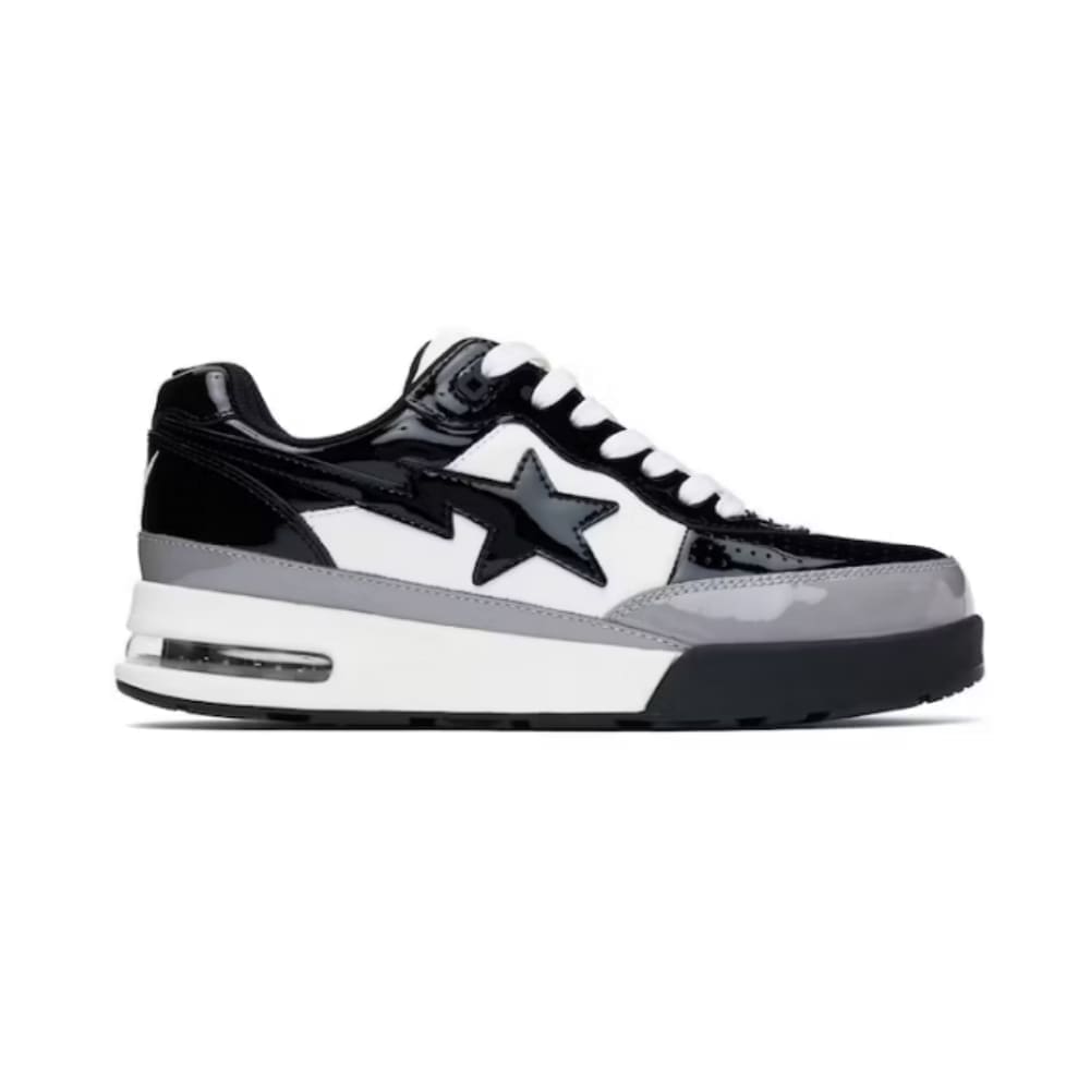 A Bathing Ape Bape Road Sta Black White Replica