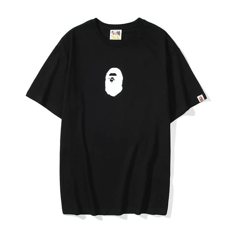 2023 APE Classic Small Ape Print T to Shirt Couple Cotton Base