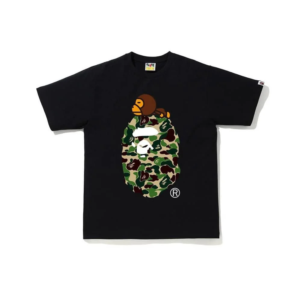 2023 APE Orange Lightning Brown Ape Print Loose Cartoon T to Shirt Unisex Style 11