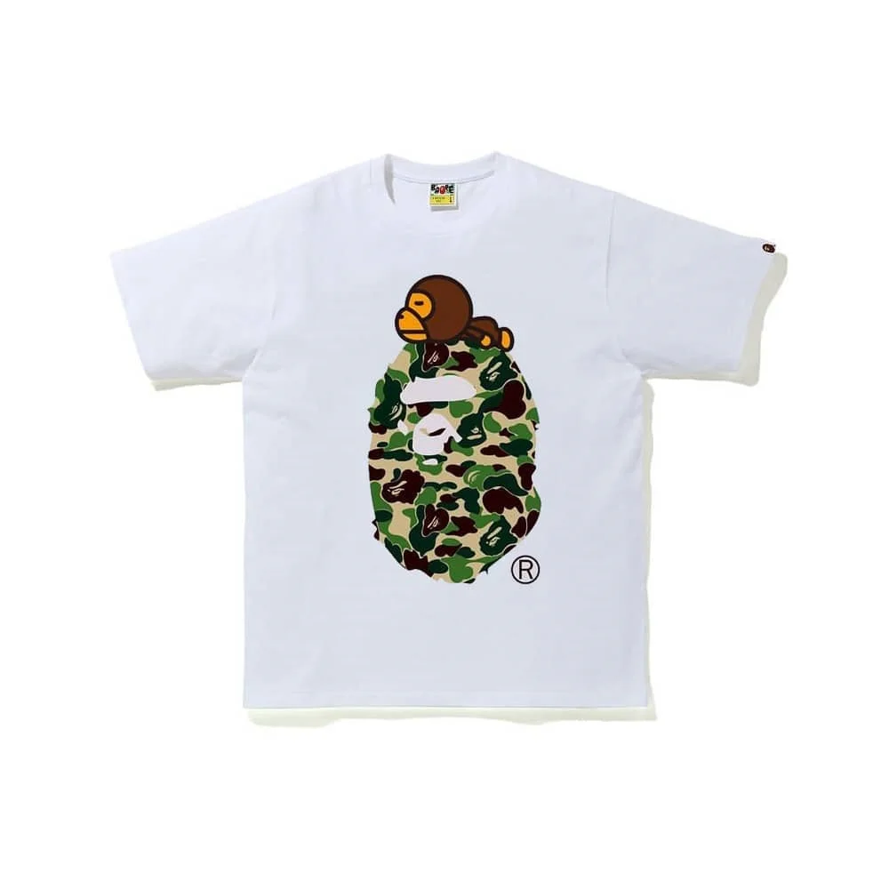 2023 APE Orange Lightning Brown Ape Print Loose Cartoon T to Shirt Unisex Style 12