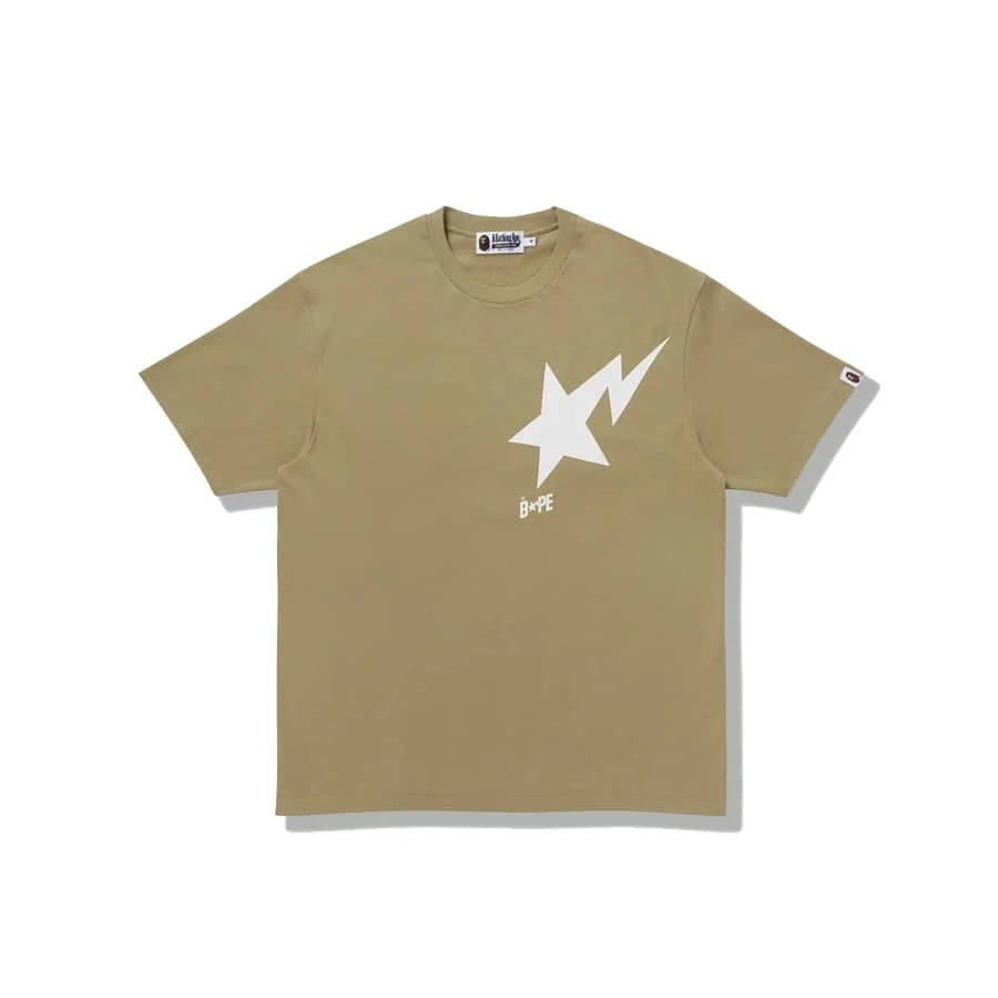 2023 APE Orange Lightning Brown Ape Print Loose Cartoon T to Shirt Unisex Style 31
