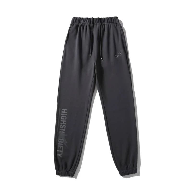 2024 APE FOG Style Print Embroidery Star Long Pants Casual Fleece Unisex