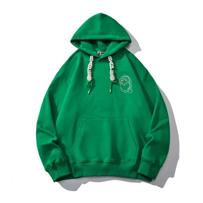 APE 30th Anniversary Neon Embroidery Bead Kangaroo Hoodie Unisex