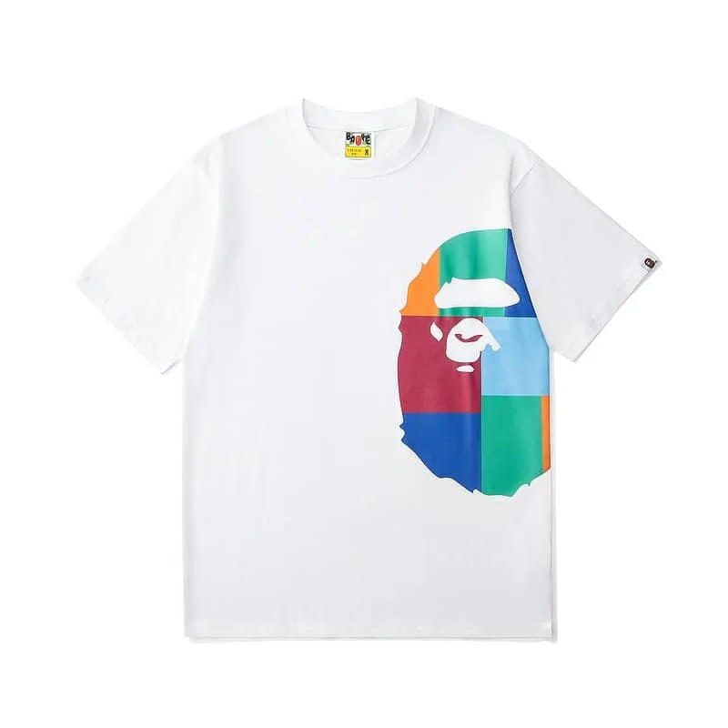 APE Camo Ape Head Print Cotton Casual Fashion T to Shirt Unisex Style 40