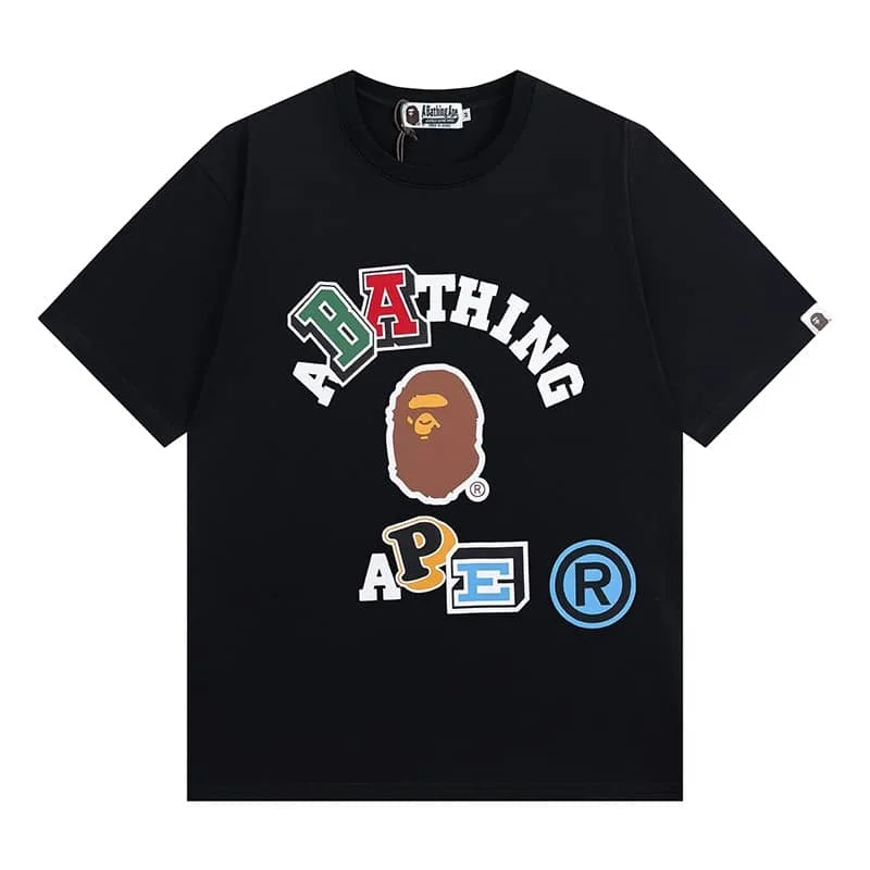 APE Camo Ape Head Print Cotton Casual Fashion T to Shirt Unisex Style 52