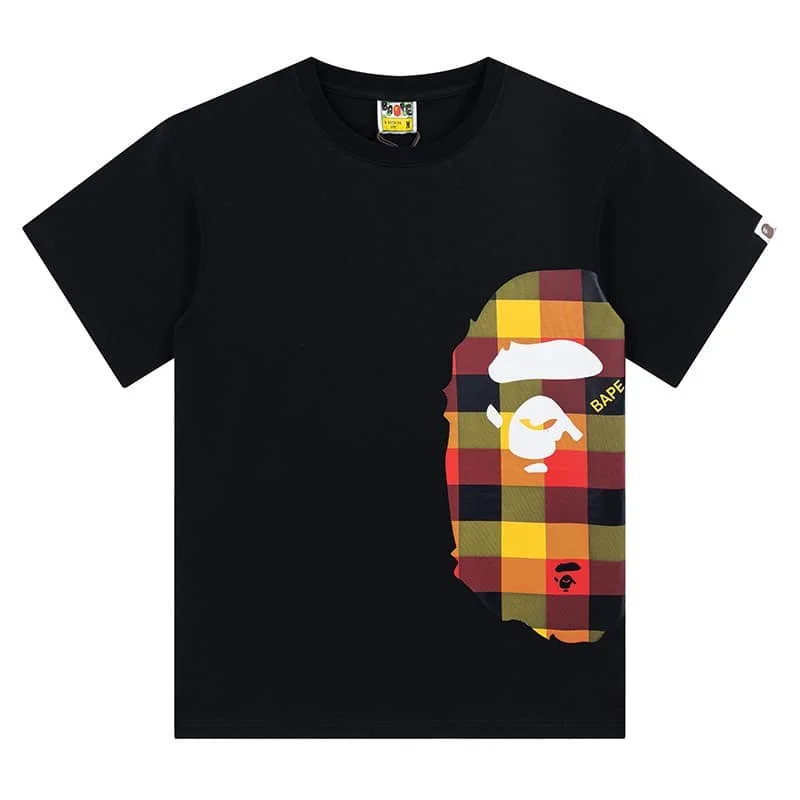 APE Camo Ape Head Print Cotton Casual Fashion T to Shirt Unisex Style 57