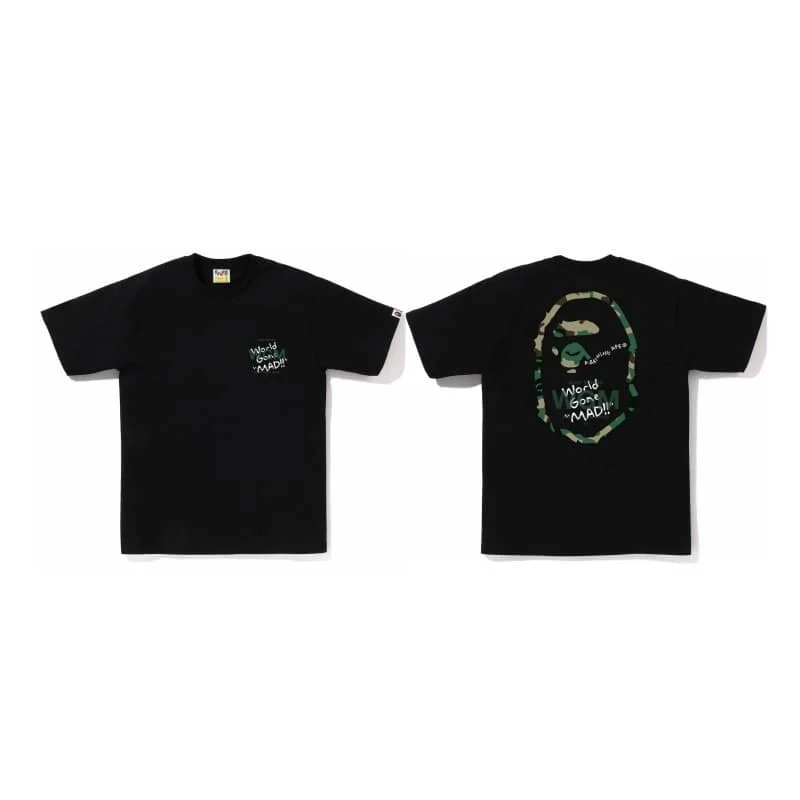 APE Large Ape Print Cotton Youth Fashion T to Shirt Unisex Style 41