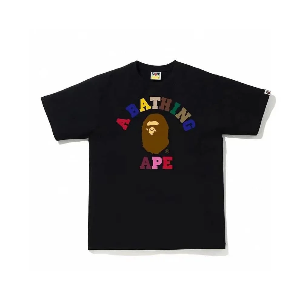 APE Large Ape Print Cotton Youth Fashion T to Shirt Unisex Style 46