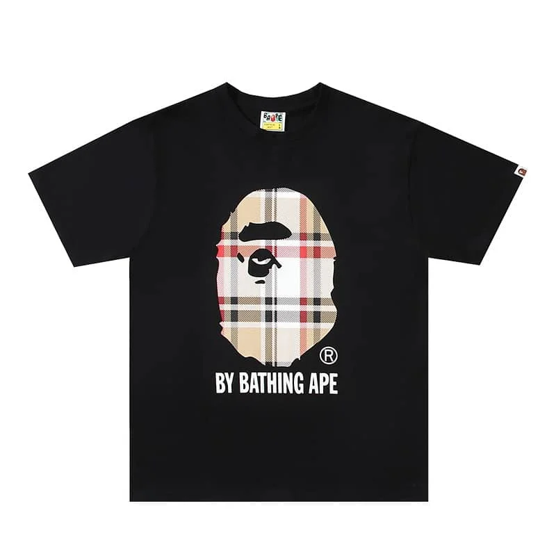 APE Large Ape Print Cotton Youth Fashion T to Shirt Unisex Style 57
