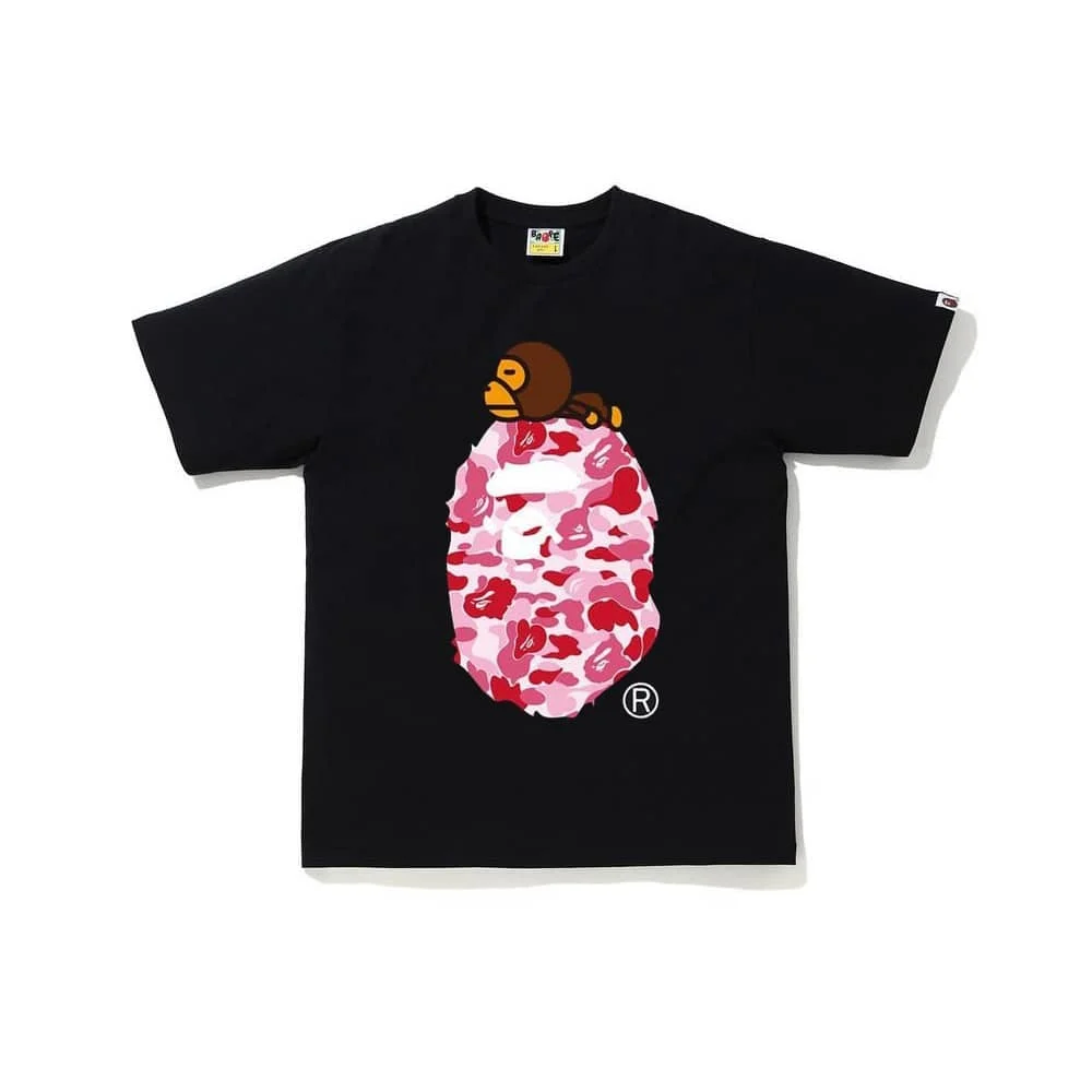 APE Large Ape Print Cotton Youth Fashion T to Shirt Unisex Style 72