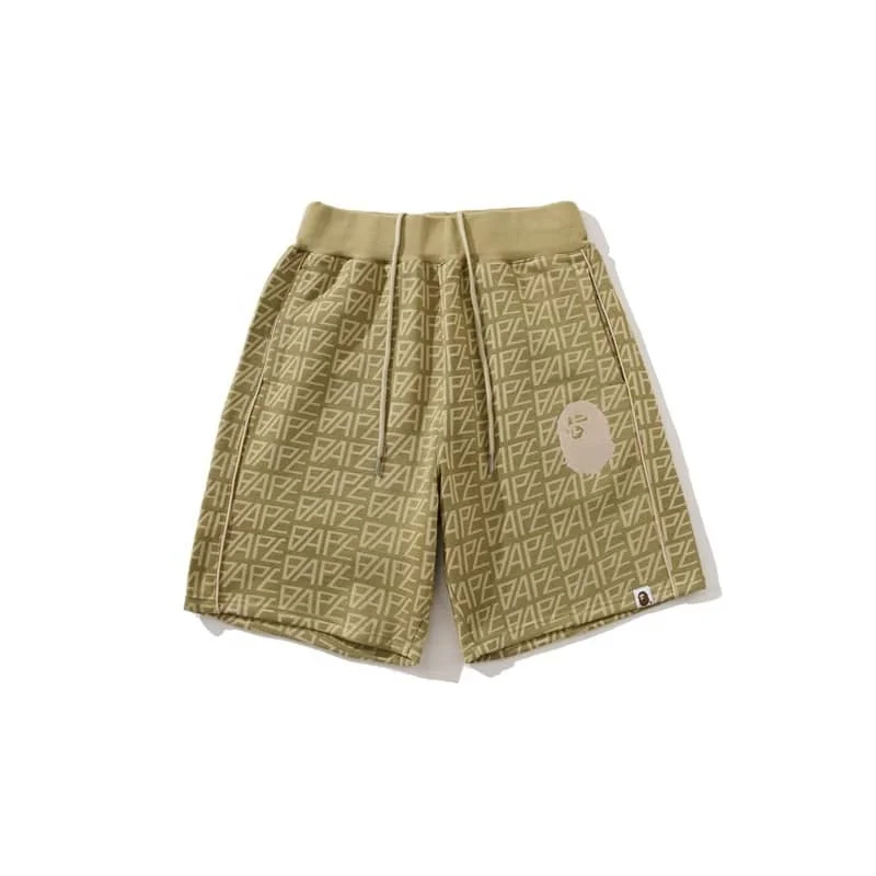 APE Letter Desert Camo Print Shorts Personalized Fashion Unisex