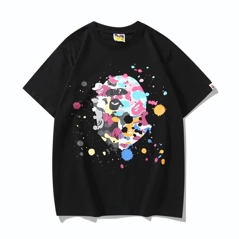 APE Miami International Camo Cotton T to Shirt Unisex Style 14