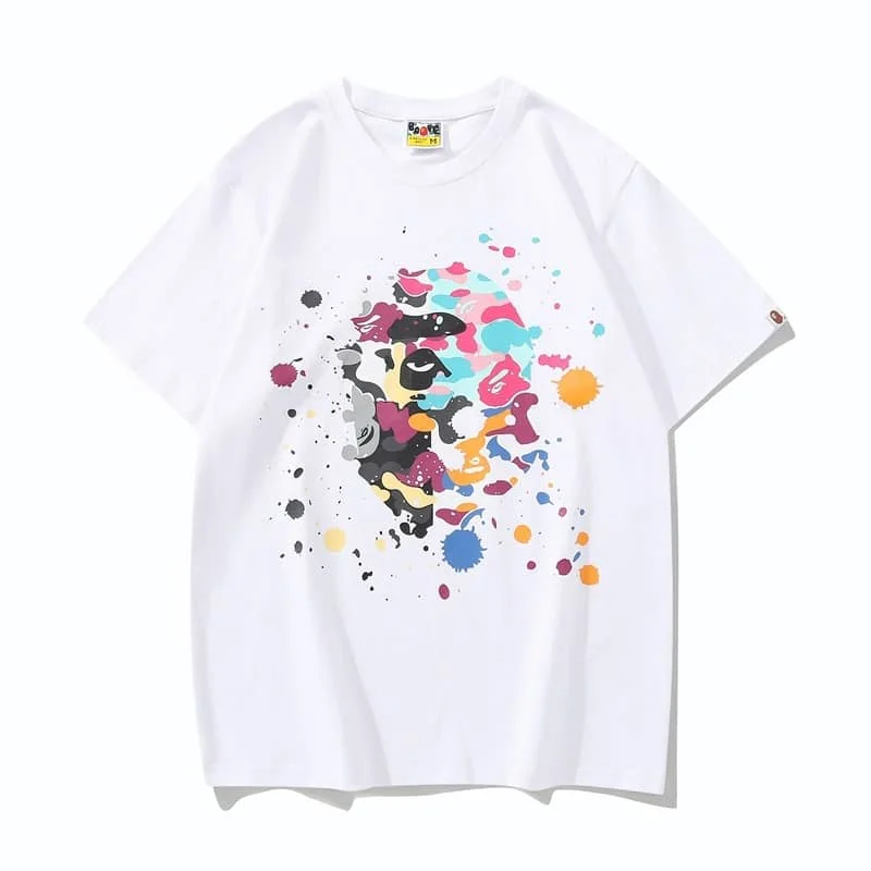 APE Miami International Camo Cotton T to Shirt Unisex Style 15