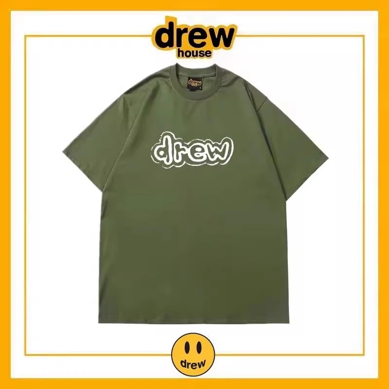 Drew House Letter Short Sleeve T-Shirt Unisex Cotton Style 18