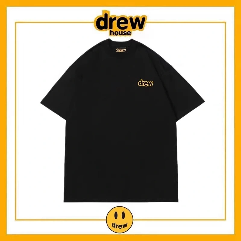 Drew House Short Sleeve T-Shirt Unisex Cotton Loose Summer Top Style 14