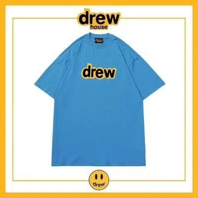Drew Summer Short Sleeve T-Shirt Unisex Cotton Loose Tee Style 11