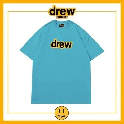 Drew Summer Short Sleeve T-Shirt Unisex Cotton Loose Tee Style 12