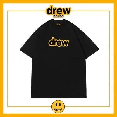 Drew Summer Short Sleeve T-Shirt Unisex Cotton Loose Tee Style 15