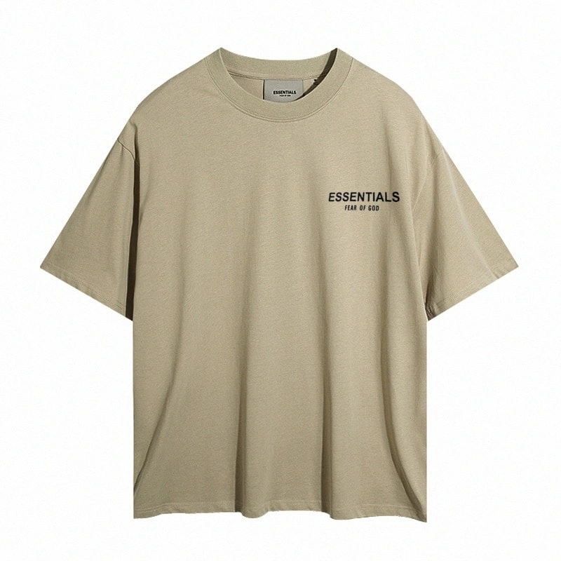 FOG Essentials Mini Logo Basic Loose Streetwear T-Shirt Unisex Style 1