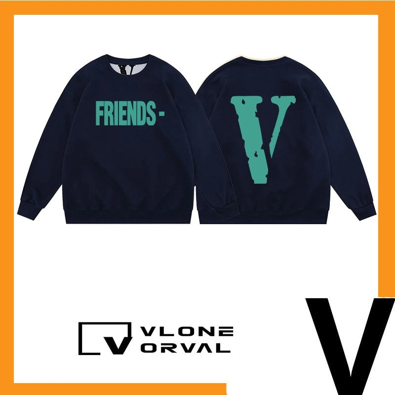 Vlone Orval Beijing Exclusive Big V Oversized Men’s Crewneck Sweatshirt Style 24