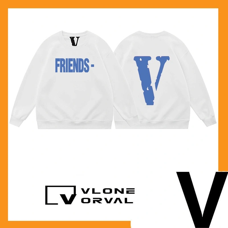 Vlone Orval Beijing Exclusive Big V Oversized Men’s Crewneck Sweatshirt Style 8