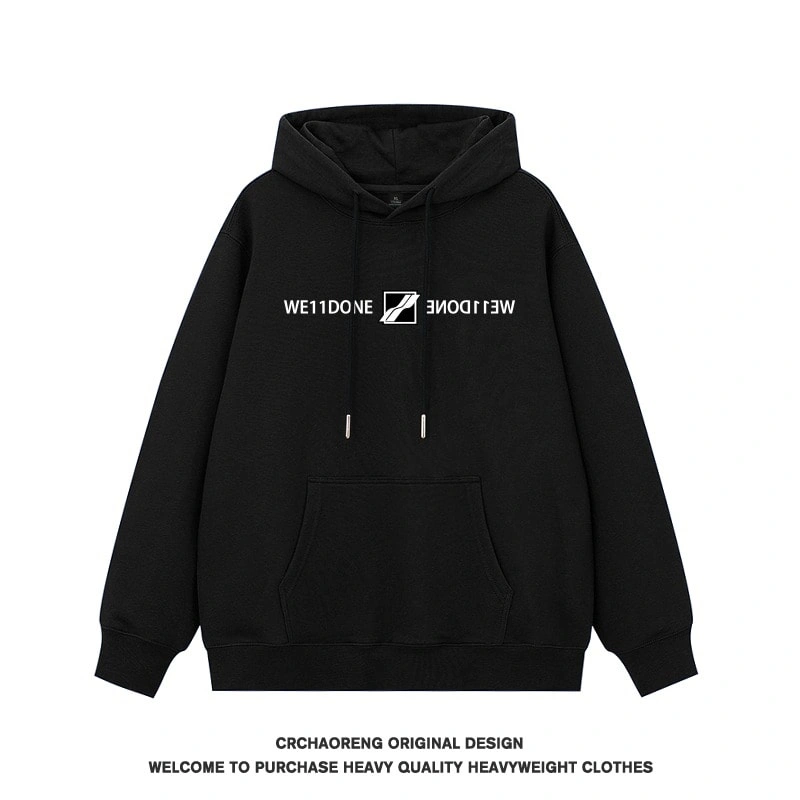 We11done Konne Casual Loose Jacket Unique Trend Hoodie Men