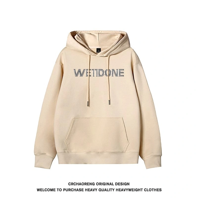 We11done Konne Fleece Jacket Trendy Retro Loose Hoodie Men Style 6