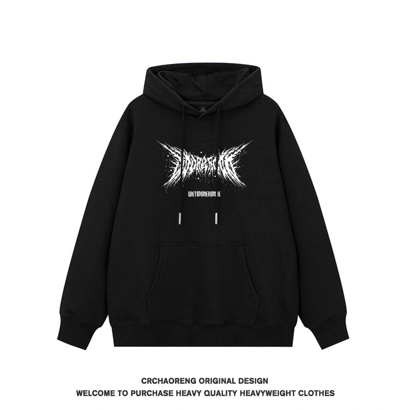 We11done Konne Hoodie Men 2024 Stiff Trend Brand Fleece Jacket