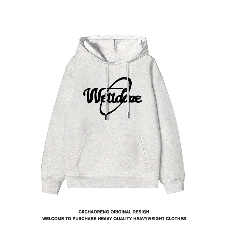 We11done Konne Hoodie Men New High Street Loose Trend No Hood Shirt Style 4