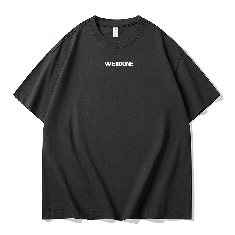 We11done Konne Niche Trend Brand Street Short Sleeve T-Shirt Men New Fashion Versatile Top Style 2