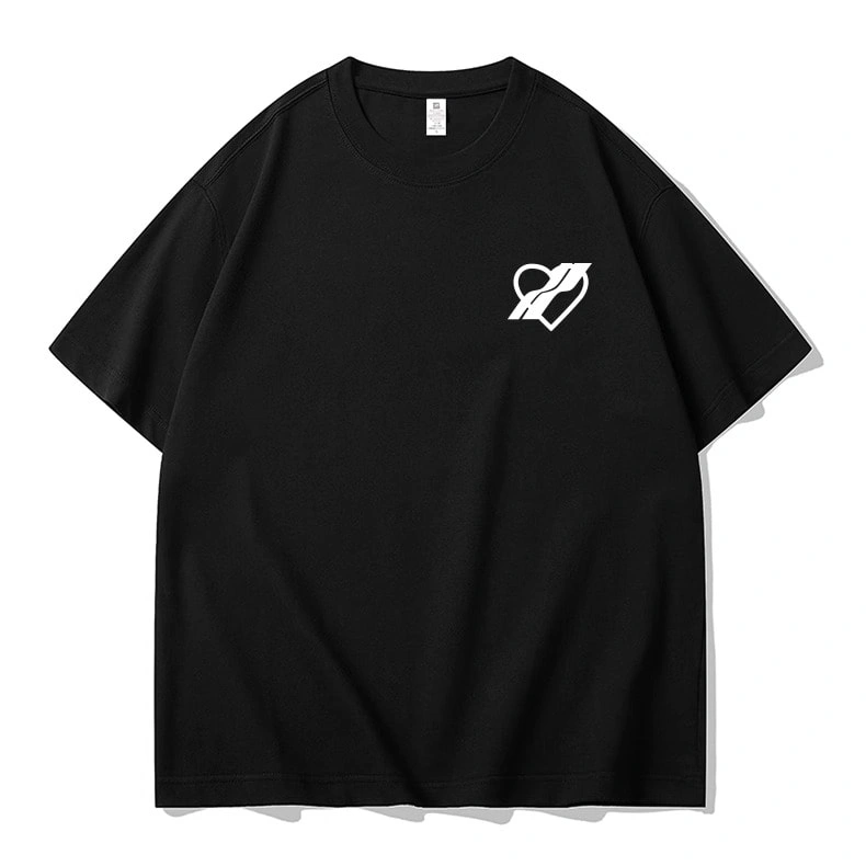 We11done Konne Pure Cotton Crew Neck Short Sleeve T-Shirt Men Casual LooseTop