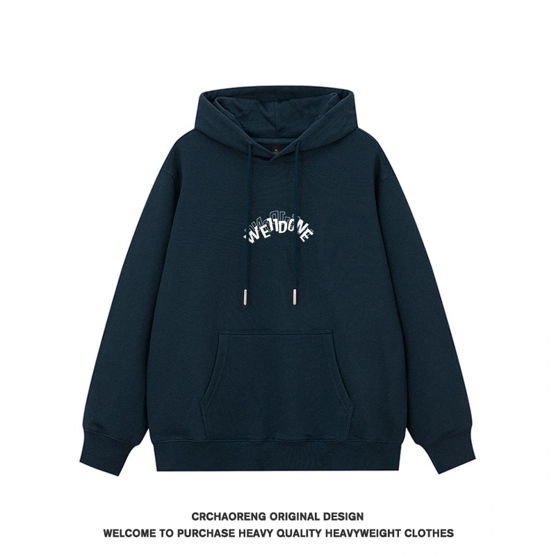 We11done Konne Retro Hoodie Men’s New Trend Brand Pure Cottonweight Jacket Style 1