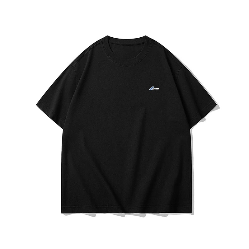 We11done Konne Street Short Sleeve T-Shirt Men Loose Half Sleeve Trend Crew Neck Top Style 1
