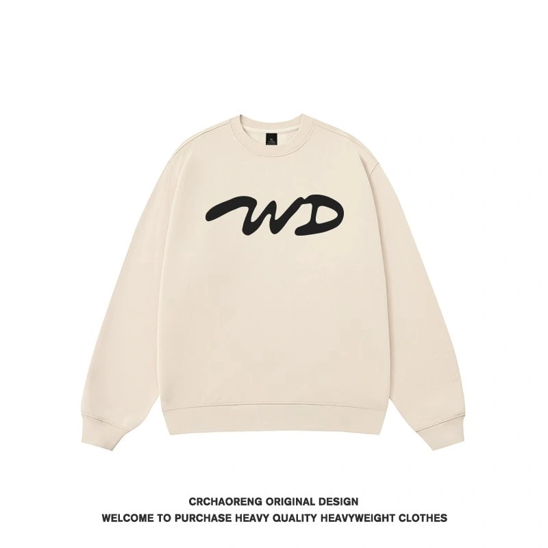 We11done Konne Trendy Crew Neck Sweatshirt Men 2024 New Loose Top Style 5