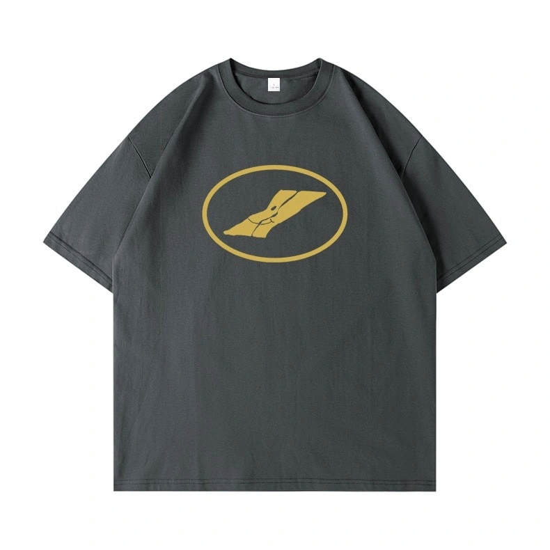 We11done Konne Versatile T-Shirt Short Sleeve Men Casual Loose Crew Neck Pullover Half Sleeve Top Style 3