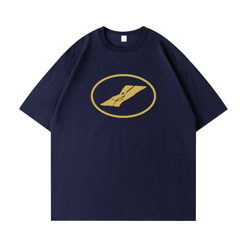 We11done Konne Versatile T-Shirt Short Sleeve Men Casual Loose Crew Neck Pullover Half Sleeve Top Style 4