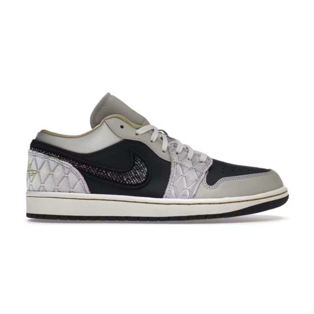 Jordan 1 Low Beaded Swoosh