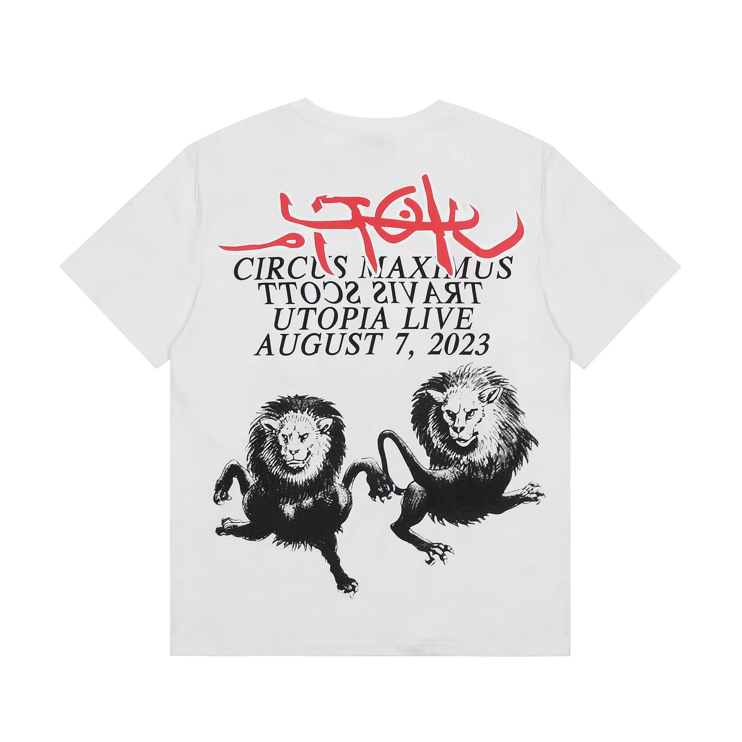 Travis Scott Utopia Lion Head Monster Tee