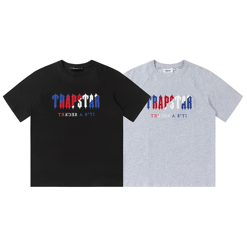 Trapstar Blue Red Towel Embroidery Suit