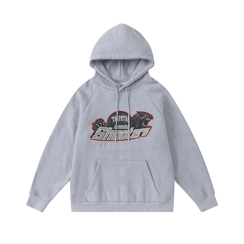 Trapstar Red Black Tiger Head Towel Embroidery Sweatsuit