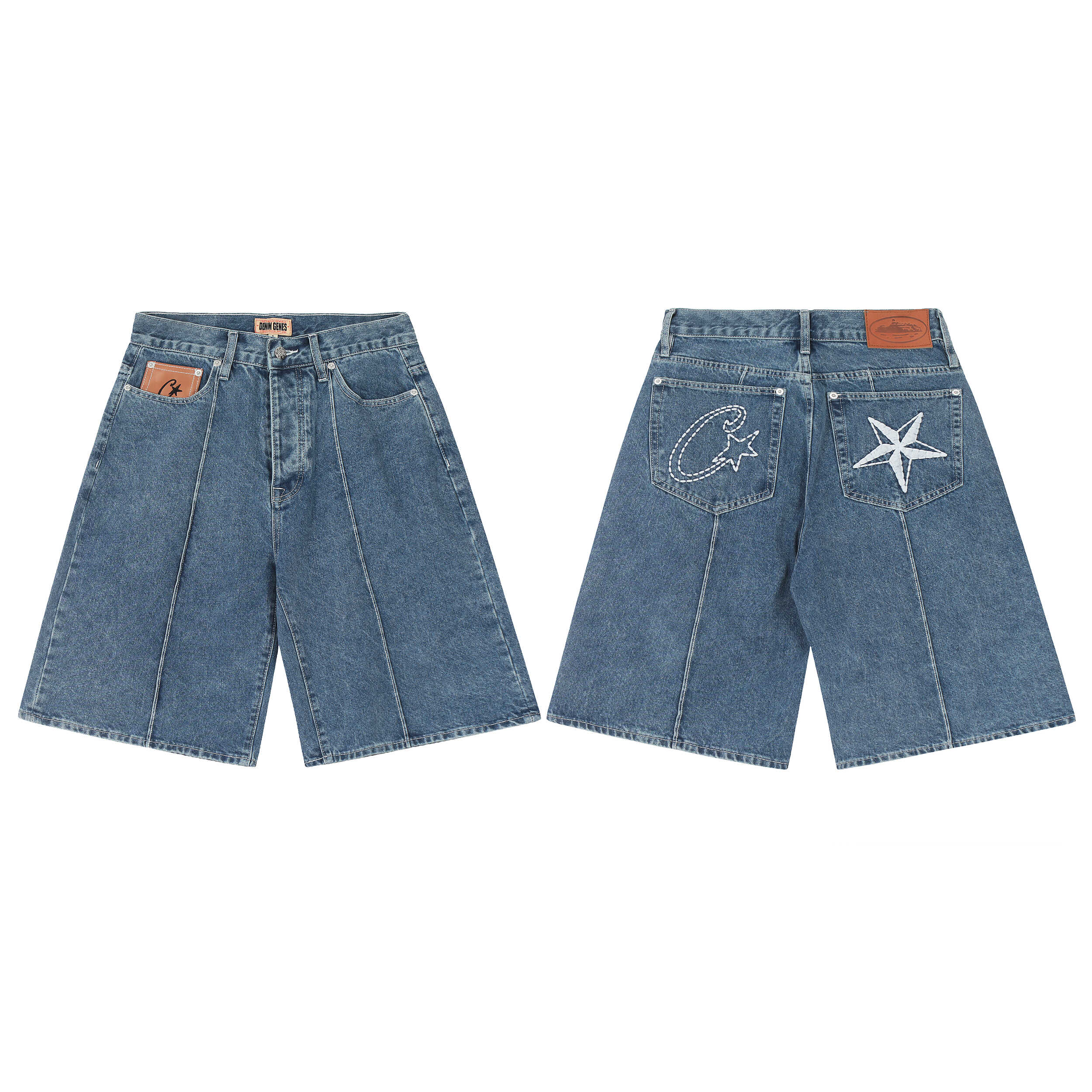 Devil Island Xingx Embroidered Jeans