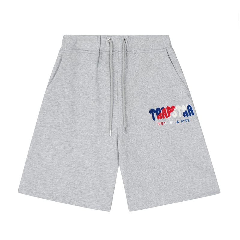 Trapstar Shooters Leopard Embroidered Shorts